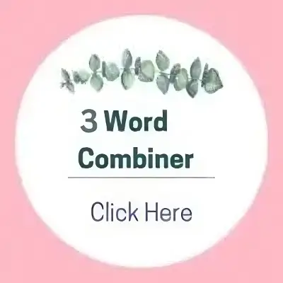 Three Word combiner